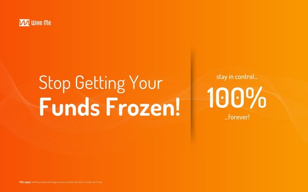 Stop Getting Your Funds Frozen